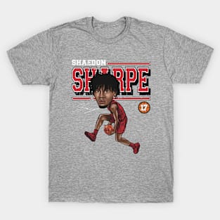 Shaedon Sharpe Portland Cartoon T-Shirt